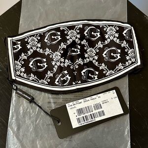 Dolce & Gabbana Monogram Face Mask - Unisex, OS